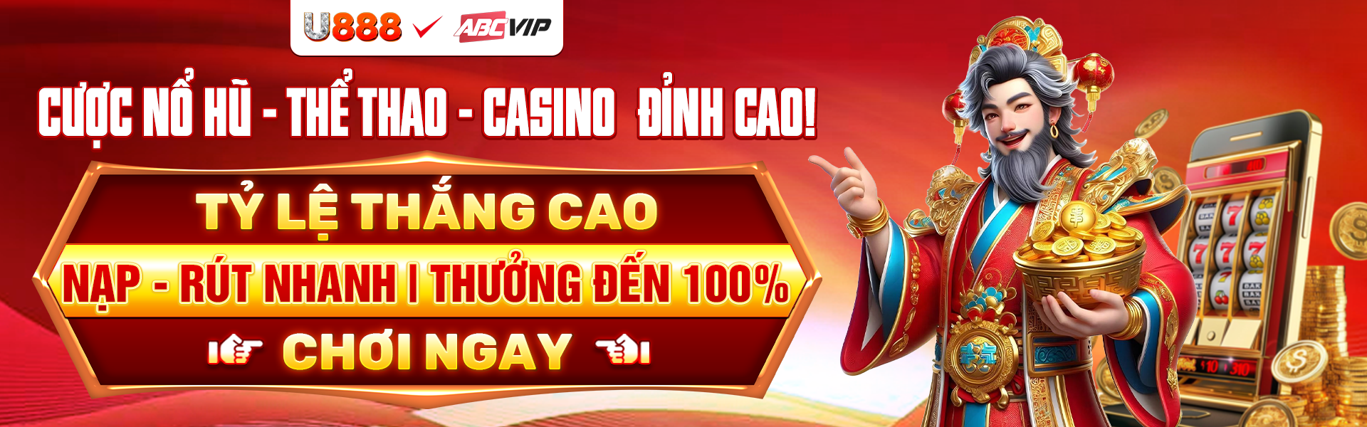 Banner nổ hũ cùng U888